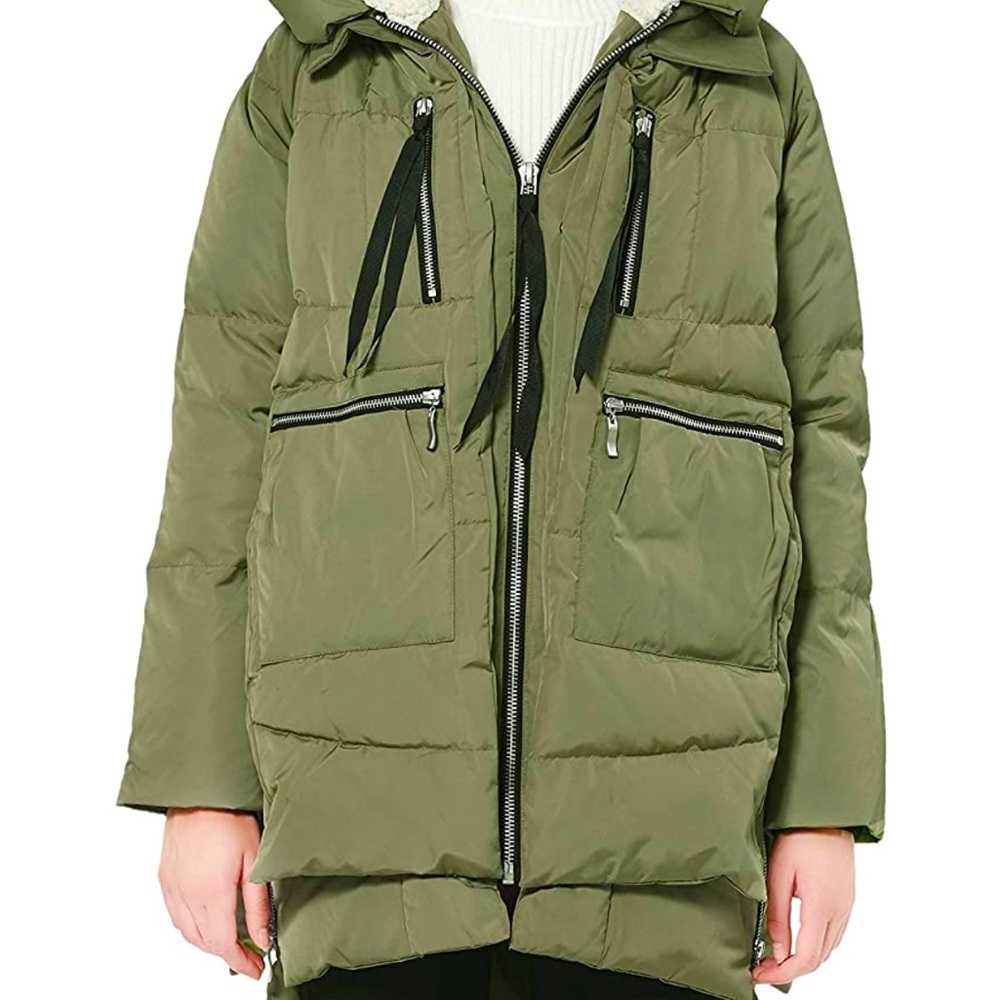 Orolay Women's Thickened Down Jacket (S)